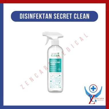Disinfektan Secret Clean Cair Spray 500 ML ( Multi-Purpose )