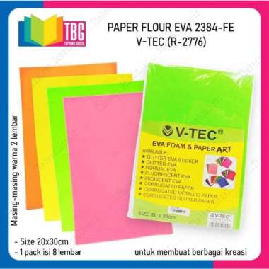 PAPER FLOUR EVA 2384-FE V-TEC / WRAPPING EVA FOAM FOAM / PAPER ART (R-2776) (R-2776)