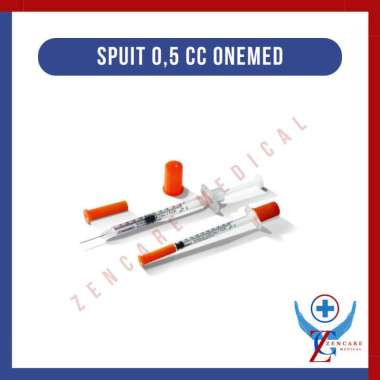 Spuit 0,5 CC One Med / Syringe 0,5 ML One Med Per PCS