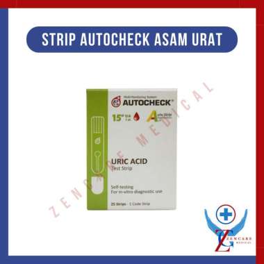 Strip Auto Check Asam Urat / Alat Ukur Asam Urat