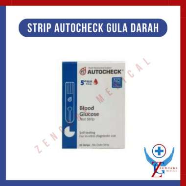Strip Auto Check Gula Darah / Alat Ukur Gula Darah