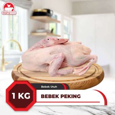 Bebek Peking Size 1.0 kg Premium Quality - 1 ekor Tidak Dipotong