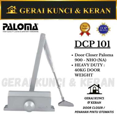 Paloma DCP 101 Door Closer 900-NHO NA Natural Aluminium