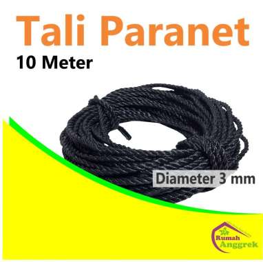 Tali Paranet 20 m tanaman gawar anggrek dendrobium cattleya hias insecnet net greenhouse plastik uv 