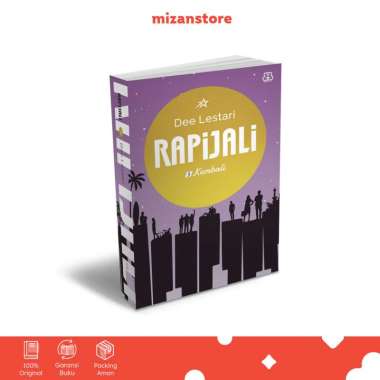 Mizan Buku Novel Rapijali #3 Kembali - Dewi Dee Lestari | Novel Populer