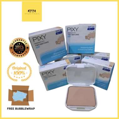 BEDAK REFIL PIXY WHITENING TWO WAY CAKE PERFECT FIT Natural beige