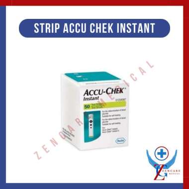Strip Accu Check Instant Gula Darah / Alat Ukur Gula Darah 25 Pcs