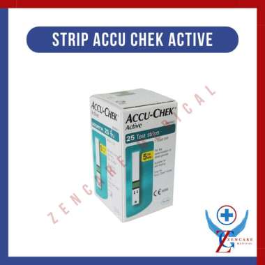 Strip Accu Check Active Gula Darah / Alat Ukur Gula Darah 10 Pcs