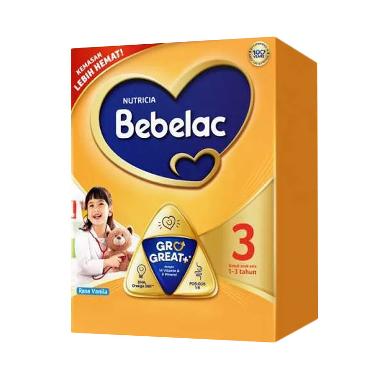 Promo Harga Bebelac 3 Susu Pertumbuhan Vanila 1800 gr - Blibli