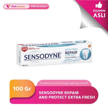 Promo Harga Sensodyne Pasta Gigi Repair & Protect Extra Fresh 100 gr - Blibli