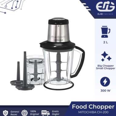 Mitochiba Food Chopper CH 200 2L Penghancur Penghalus Makanan CH200