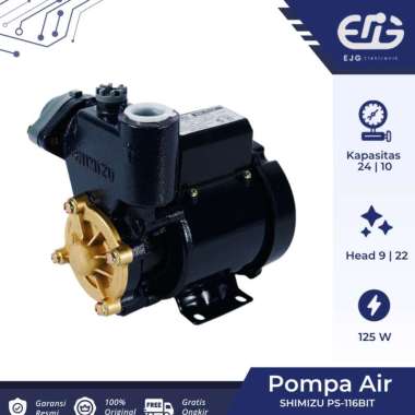 Shimizu Pompa Air PS 116 BIT Pompa Sumur Dangkal PS116
