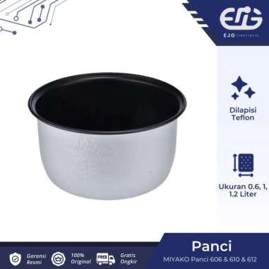 Miyako Panci Teflon Magic Com 1,2 liter ( 100% ORI Miyako )