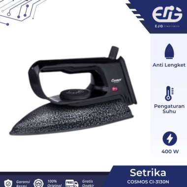 Cosmos Setrika Marbel CI-3130 N Setrika Non Stick CI 3130N