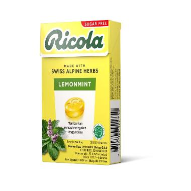 Ricola Lemon Mint Permen [40 g] F0002936