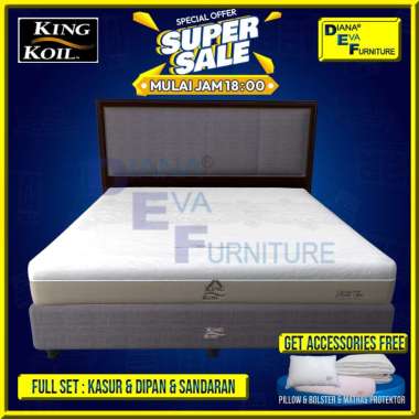 King Koil Marques Kasur Full Latex (Free Bed Set) 180 x 200