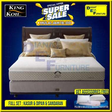King Koil Duke Full Set Kasur Full Latex 180 x 200