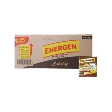 Energen Sereal & Susu Bersinergi (1 dus/16 renceng/10 sachet) vanilla