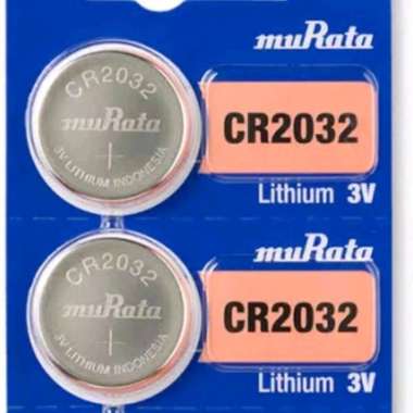 Battery Murata CR2016 CR2025 CR2032 Lithium 3v Original - Baterai Batere Batrei CR-2016 CR-2025 CR-2