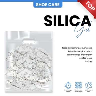 SILICA GEL ISI 100 SACHET Silika anti jamur kuman sepatu tas koper dll 1gram 100pcs