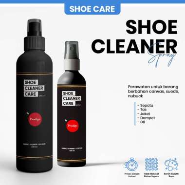 Pembersih Sepatu Multifungsi Shoe Cleaner Tas Prodigo Spray Sikat+cleaner