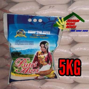 BERAS BANDUNG PREMIUM CAP PUTRI AGRI 5KG MURAH 5KG