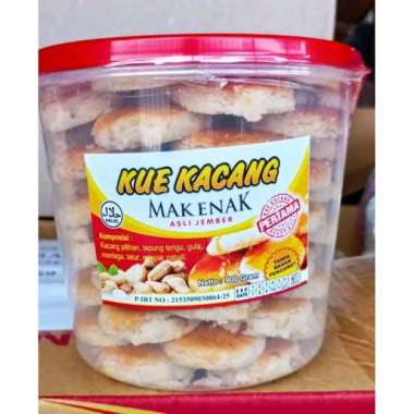 Kue kacang Mak Enak Jember kacang oven