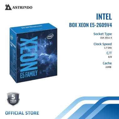 INTEL BOX XEON PROCESSOR E5-2609V4 - (BX80660E52609V4)