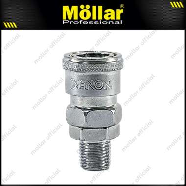 XENON Kopler SM20 Sambungan Selang Kompresor Angin Recoil Hose Coupler