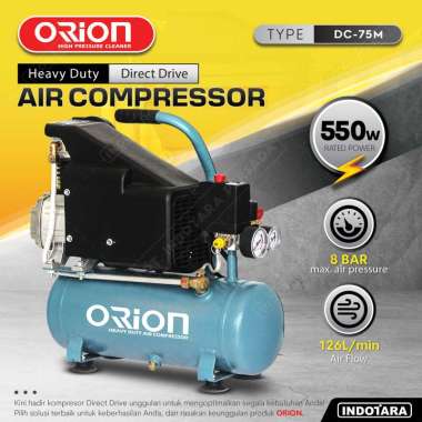 Kompresor Angin Direct Drive Air Compressor Orion - DC75M