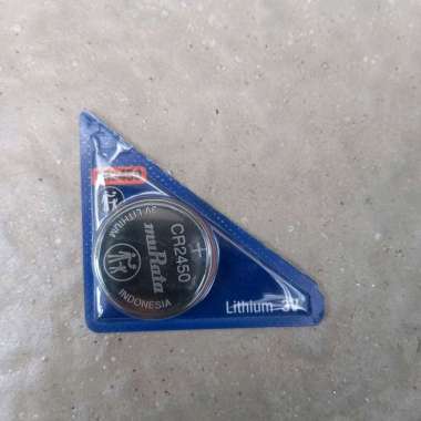Baterai Murata CR2430 CR2450 Lithium 3v Original - Battery Batere CR-2430 Batre CR-2450 Batrei Asli 