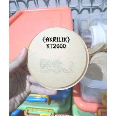 1× Tutup Tabung Mesin Tumbler mika kt-2000