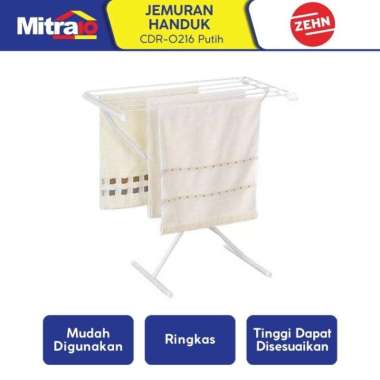 Zehn Rak Jemuran Handuk CDR-0216 Putih