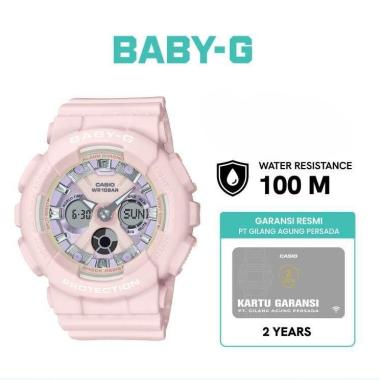 Casio Baby-G Jam Tangan Wanita Analog Digital Original BA-130WP-4ADR