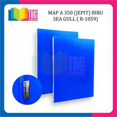 1PCS MAP A 350 (JEPIT) SEA GULL/ MAP ARSIP/ MAP FILE BIRU R-1059