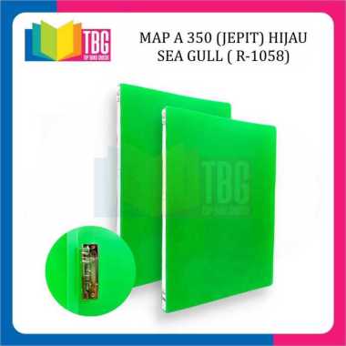 1PCS MAP A 350 (JEPIT) SEA GULL/ MAP ARSIP/ MAP FILE HIJAU R-1058