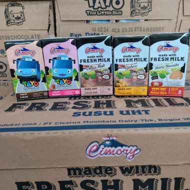 Promo Harga Cimory Susu UHT Strawberry 125 ml - Blibli