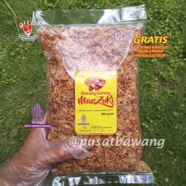 Marzuki Bawang Goreng Probolinggo [500 g - 1/2 kg]