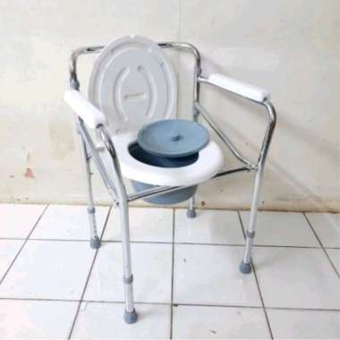 Kursi BAB Orangtua - Kursi Toilet Lansia - Kursi BAB Tanpa Roda