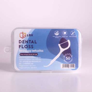 Doctor Bei Dental Floss 50pcs dr benang tusuk gigi dentalfloss flosser EXTR COMFORT