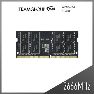 TEAMGROUP MEMORY SODIM DDR4 16GB 2666Mhz black-