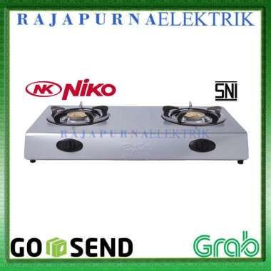 Niko NK-777 Stainless Kompor Gas 2 Tungku Kompor Saja