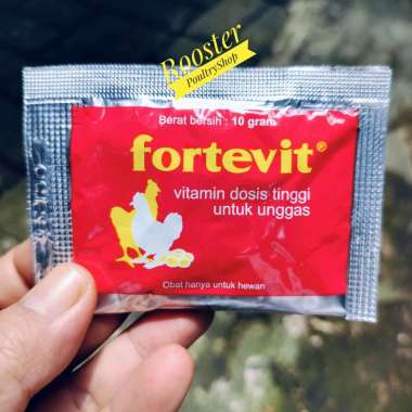 FORTEVIT 10 Gram Vitamin Dosis Tinggi untuk Ayam