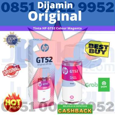 Tinta HP GT52 Colour Magenta