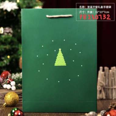 (3pcs) Kotak Natal Premium K2543 Christmas Box PB230732 TAS