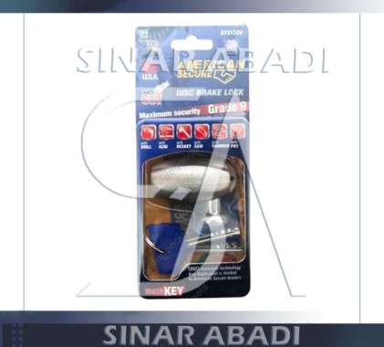 AMERICAN SECURE KUNCI GEMBOK CAKRAM PIRINGAN GEMBOK MOTOR ANTI MALING