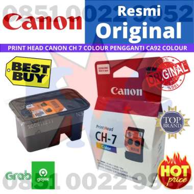 PRINT HEAD CANON CH 7 COLOUR PENGGANTI CA92 COLOUR