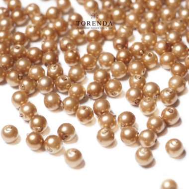 Torenda Pearl Payet Jahit (Mutiara) Jepang Varian Warna 4mm / 10 gram Abu Metalik