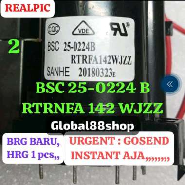 FLAYBACK TV BSC25-0224B ORI BSC 25-0224B RTRNFA142WJZZ FA142WJZZ FA 142 WJZZ FLAIBACK FLYBACK FLEBAC