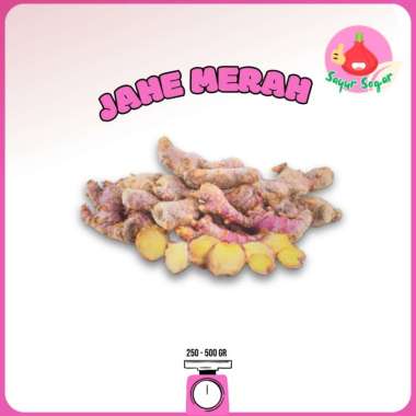 Jahe Merah 150gr / 250gr / 500gr / Bumbu Dapur - Bawangbagus 250gr
